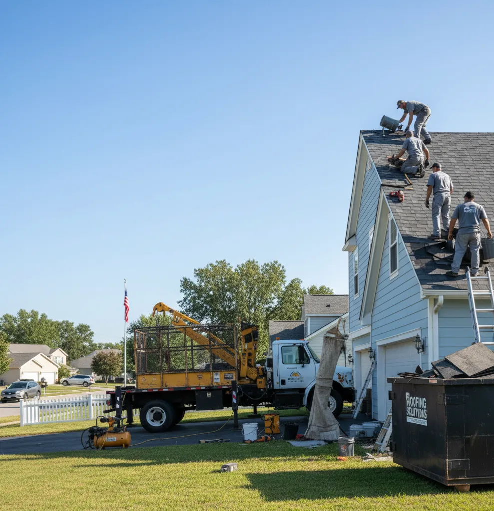 Roof Repair in Sandoval